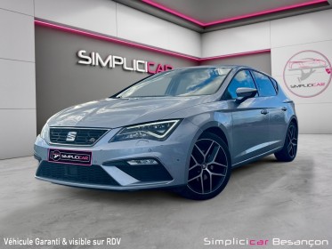 Seat leon 1.5 tsi 150 start/stop act dsg7 fr / beats / sieges chauffants occasion simplicicar besanÇon simplicicar...