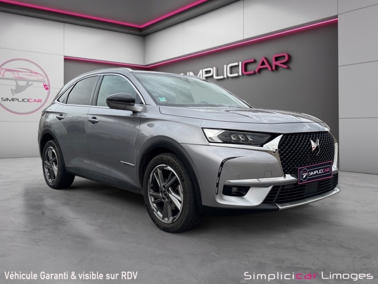 Ds ds7 crossback bluehdi 180 eat8 grand chic rivoli occasion simplicicar limoges  simplicicar simplicibike france