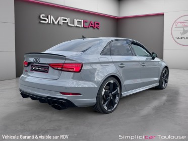 Audi rs3 berline 2.5 tfsi 400cv quattro s tronic 7 occasion toulouse (31) simplicicar simplicibike france