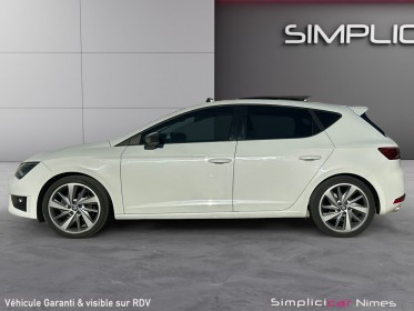 Seat leon fr 2.0 tdi 150 - toit ouvrant - sièges Électrique cuir alcantara -  garantie 12 mois occasion simplicicar nimes -...