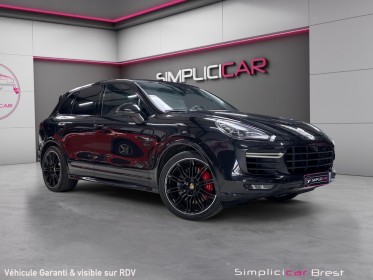 Porsche cayenne 4.8 v8 520 ch turbo tiptronic toit ouvrant/panoramique  garantie 12 mois occasion simplicicar brest...