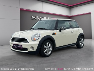 Mini 2 r56 lci one  1.6 i 16v steptronic 98 cv boite auto occasion simplicicar brie-comte-robert simplicicar simplicibike...