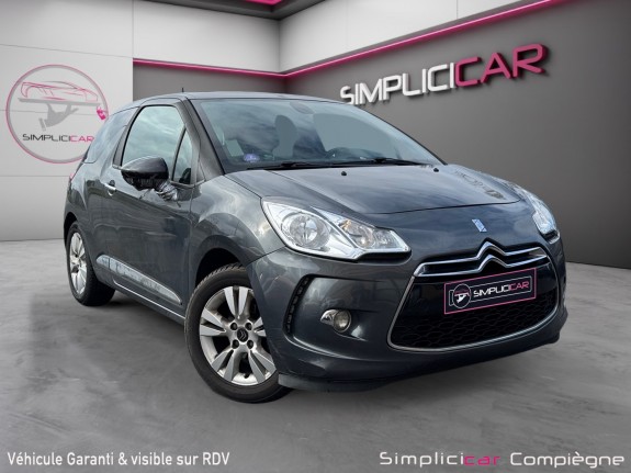 Citroen ds3 vti 82 so chic - boite auto occasion simplicicar compiegne simplicicar simplicibike france