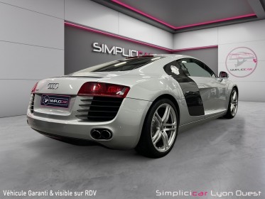 Audi r8 v8 4.2 fsi - r tronic - origine france - garantie 12 mois occasion simplicicar lyon ouest simplicicar simplicibike...