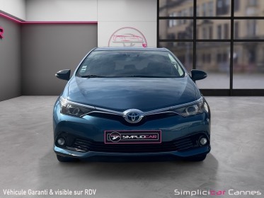 Toyota auris my17 hybride 136h design occasion simplicicar frejus  simplicicar simplicibike france