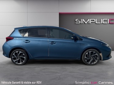 Toyota auris my17 hybride 136h design occasion simplicicar frejus  simplicicar simplicibike france