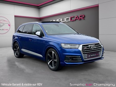 Audi sq7 v8 4.0 tdi 435 tiptronic 8 quattro 7pl - carplay - toit ouvrant - clim 4 zones - acc - matrix led occasion...