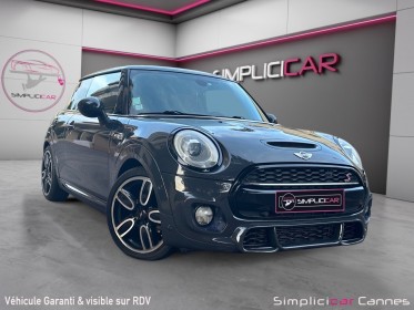 Mini hatch 3 portes f56 cooper s 192 ch bva6 finition john cooper works occasion cannes (06) simplicicar simplicibike france