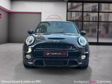 Mini hatch 3 portes f56 cooper s 192 ch bva6 finition john cooper works occasion cannes (06) simplicicar simplicibike france