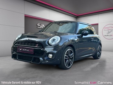 Mini hatch 3 portes f56 cooper s 192 ch bva6 finition john cooper works occasion cannes (06) simplicicar simplicibike france