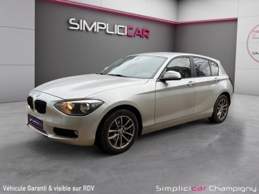 Bmw serie 1 f20 114d 95 ch 112g lounge plus - historique bmw - radar ar - clim auto - feux auto occasion champigny-sur-marne...