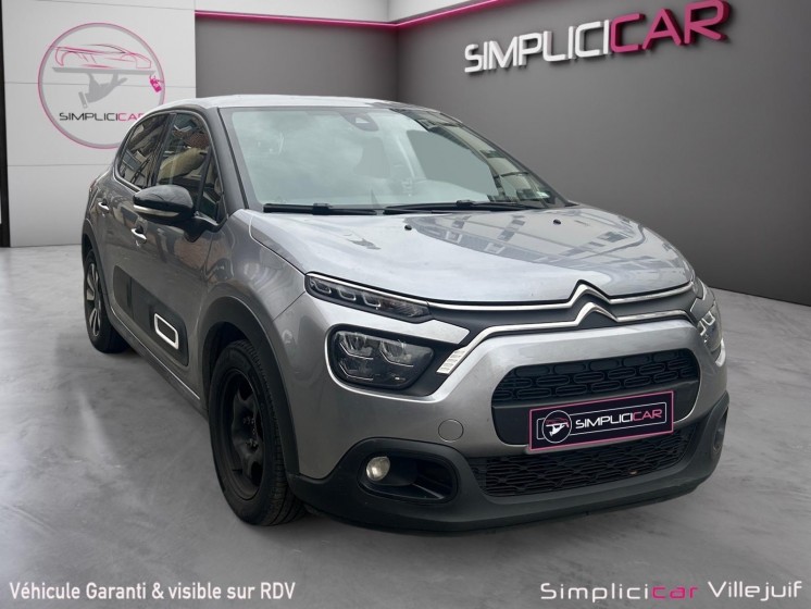 Citroen c3 c3 puretech 110 ss eat6 shine, caméra de recul, carplay, garantie 12 mois occasion simplicicar villejuif ...