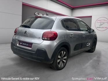 Citroen c3 c3 puretech 110 ss eat6 shine, caméra de recul, carplay, garantie 12 mois occasion simplicicar villejuif ...