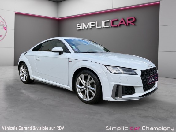 Audi tt coupe 40 tfsi 197 sline / s line - carplay - cuir - matrix led - camera - occasion champigny-sur-marne (94)...