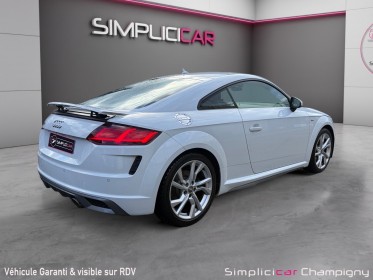 Audi tt coupe 40 tfsi 197 sline / s line - carplay - cuir - matrix led - camera - occasion champigny-sur-marne (94)...