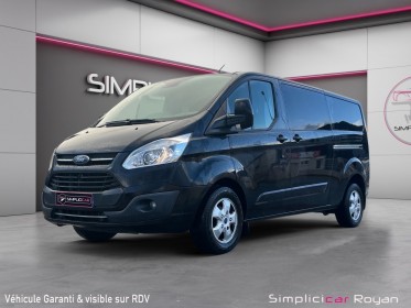 Ford transit custom cabine approfondie 310 l2h1 2.0 tdci 170 ch bva limited révisé  garanti 12 mois occasion simplicicar...