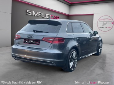 Audi a3 sportback 2.0 tdi 150 s line s tronic 6 occasion simplicicar royan simplicicar simplicibike france