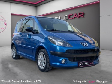 Peugeot 1007 1.6 hdi 16v fap sporty garantie 12 mois occasion simplicicar royan simplicicar simplicibike france