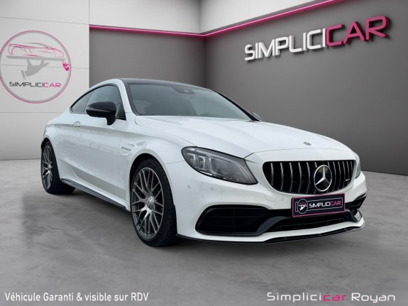 Mercedes classe c coupe amg 63 s speedshift mct garantie 12 mois occasion simplicicar royan simplicicar simplicibike france