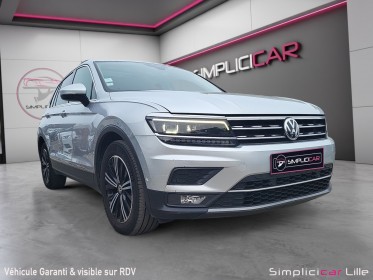 Volkswagen tiguan 2.0 tdi 150 dsg7 carat // garantie 1 an// occasion simplicicar lille  simplicicar simplicibike france