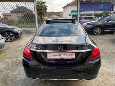 Mercedes classe c 200 d 9g-tronic amg line occasion simplicicar livry gargan simplicicar simplicibike france