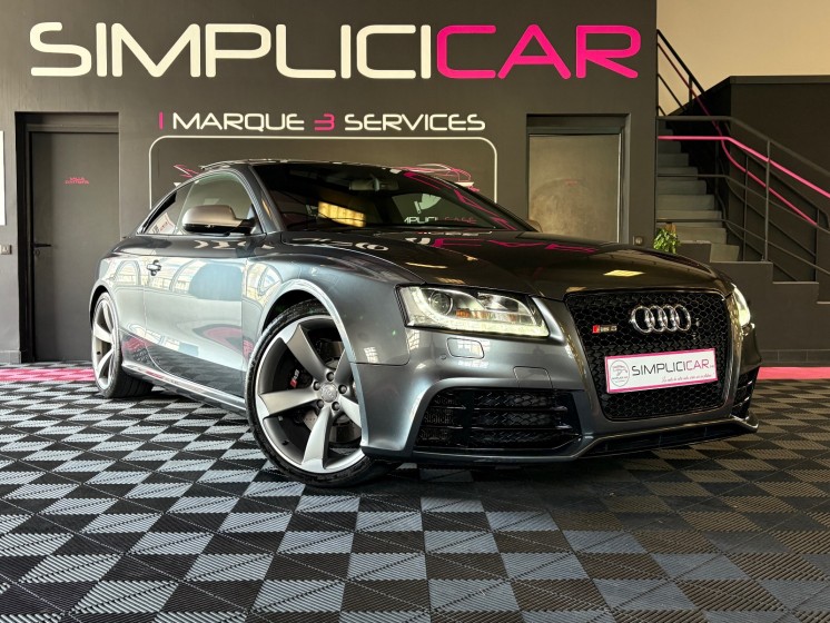 Audi rs5 4.2 v8 quattro full entretien audi garantie 12 mois occasion  simplicicar aix les bains simplicicar simplicibike...