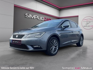 Seat leon seat leon itech 1.6 tdi 110 s/s occasion simplicicar meaux simplicicar simplicibike france