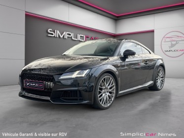 Audi tt coupe 2.0 tfsi 230 quattro s tronic 6 s line - carplay - garantie 12 mois occasion simplicicar nimes - rb auto...