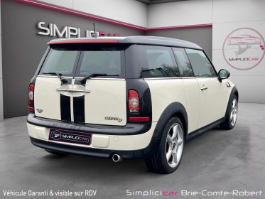 Mini clubman r55 1.6 d - 110 cooper pack chili - garantie de 12 mois occasion simplicicar brie-comte-robert simplicicar...