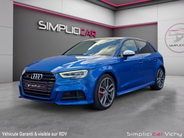 Audi s3 sportback 2.0 tfsi 310 ch s tronic 7 quattro révisée garantie 12 mois occasion simplicicar vichy simplicicar...