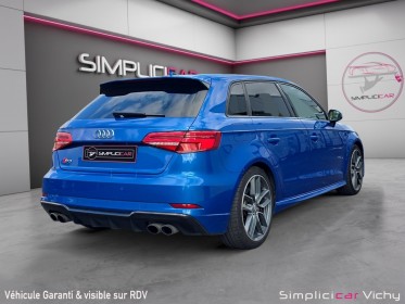 Audi s3 sportback 2.0 tfsi 310 ch s tronic 7 quattro révisée garantie 12 mois occasion simplicicar vichy simplicicar...