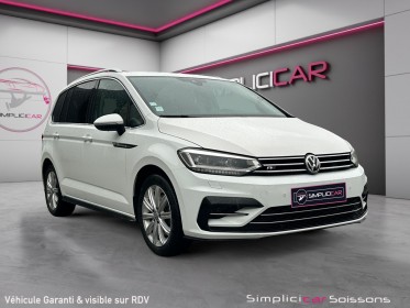 Volkswagen touran 2.0 tdi 150 dsg7 7pl carat - suivi vw/sièges massants et chauffants/caméra - garantie 12 mois occasion...