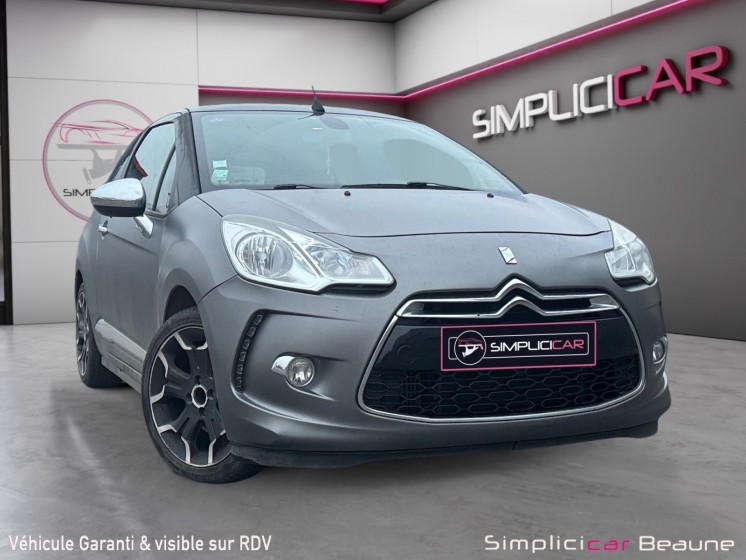 Citroen ds3 thp 155 sport chic occasion simplicicar beaune simplicicar simplicibike france