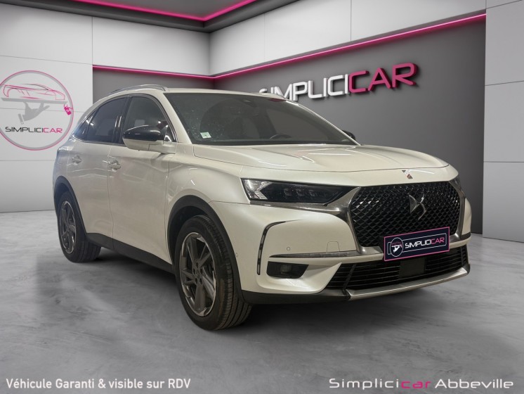 Ds ds7 crossback rivoli hybride e-tense 300 eat8 4x4 garantie 1 an occasion abbeville simplicicar simplicibike france