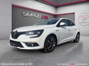 Renault megane iv berline tce 130 energy intens occasion simplicicar limoges  simplicicar simplicibike france