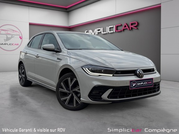 Volkswagen polo 1.0 tsi 95 ss bvm5 r-line - carplay - faible kilométrage occasion simplicicar compiegne simplicicar...