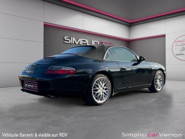 Porsche 911 carrera cabriolet 996 3.4i 300 ch  boite manuelle  suivi d'entretien  garantie 12 mois occasion simplicicar...