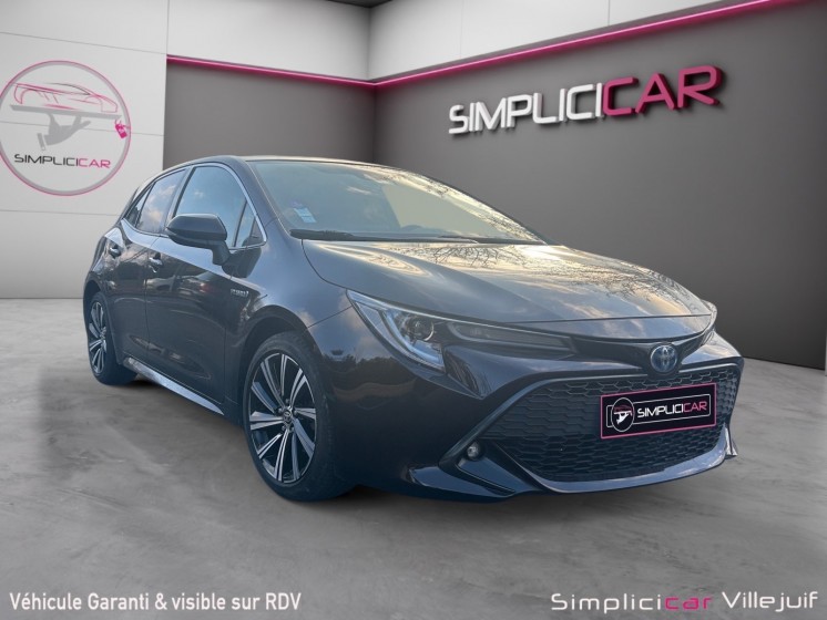 Toyota corolla hybride my21 122h design, toit ouvrant, full option garantie 12 mois occasion simplicicar villejuif ...