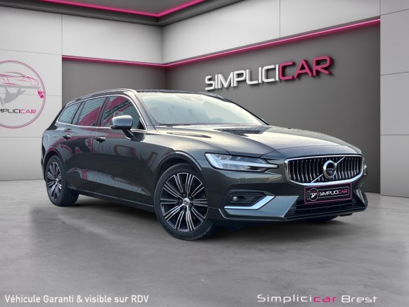 Volvo v60 micro hybride inscription luxe - full options - attelage - toit ouvrant panoramique - garantie 12 mois occasion...