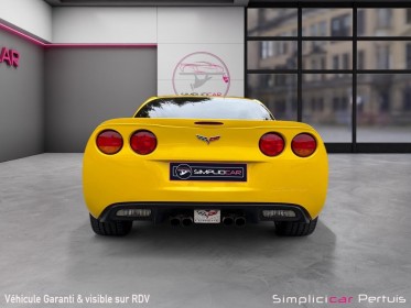 Chevrolet corvette c6  6.2 i v8 coupe 436 cv francaise occasion simplicicar pertuis  simplicicar simplicibike france