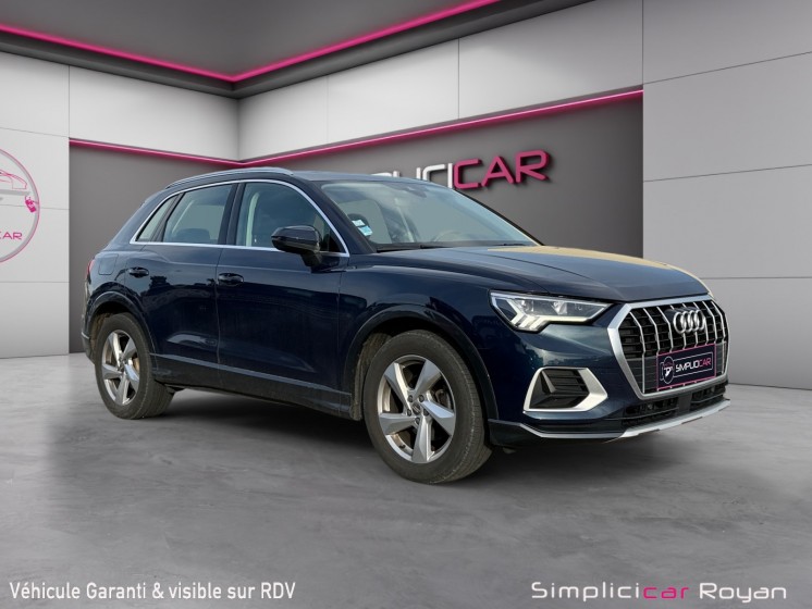 Audi q3 q3 35 tdi 150 ch s tronic 7 design luxe garantie 1 an toit panoramique ouvrant occasion simplicicar royan simplicicar...