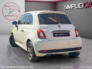 Fiat 500 my17 1.2 69 ch sport occasion cannes (06) simplicicar simplicibike france