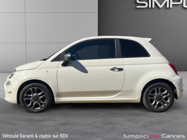 Fiat 500 my17 1.2 69 ch sport occasion cannes (06) simplicicar simplicibike france