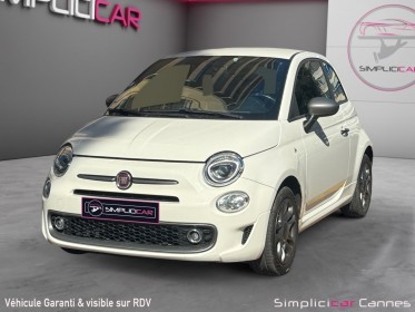 Fiat 500 my17 1.2 69 ch sport occasion cannes (06) simplicicar simplicibike france