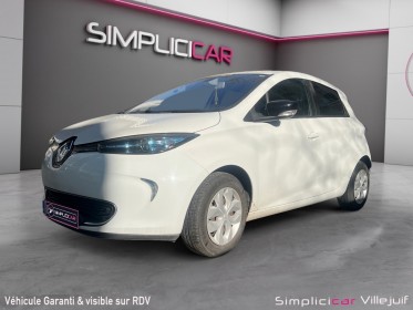 Renault zoe intens, batteries en locations, garantie 12 mois. occasion simplicicar villejuif  simplicicar simplicibike france