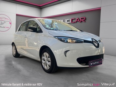 Renault zoe life gamme 2017, batteries en location, garanie 12 mois occasion simplicicar villejuif  simplicicar simplicibike...