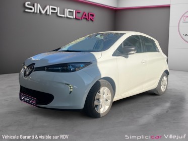 Renault zoe life gamme 2017, batteries en location, garanie 12 mois occasion simplicicar villejuif  simplicicar simplicibike...