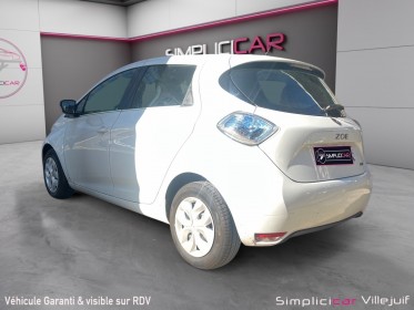 Renault zoe life gamme 2017, batteries en location, garanie 12 mois occasion simplicicar villejuif  simplicicar simplicibike...