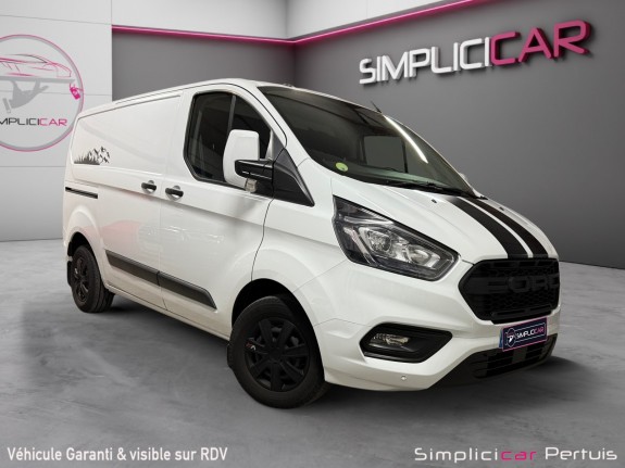 Ford transit custom fourgon 340 l1h1 2.0 ecoblue 130 trend business // amenage / clim / attelage / garantie 12 mois occasion...