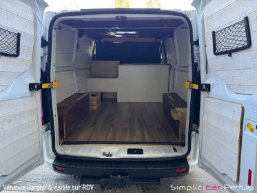 Ford transit custom fourgon 340 l1h1 2.0 ecoblue 130 trend business // amenage / clim / attelage / garantie 12 mois occasion...